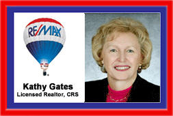 Kathy Gates, Licensed Local Realtor, CRS